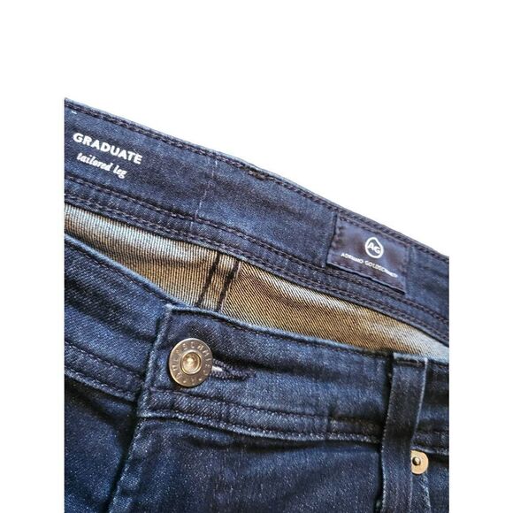 Adriano Goldschmied Jeans Men's 36 Blue Princeton The Graduate Slim Straight - Picture 2 of 4